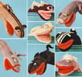 Animals Hand Puppets Knitting Pattern