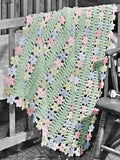 Baby Afghan Hairpin Lace & Crochet Pattern