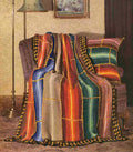 Afghan & Pillow Cushion Knitting Pattern
