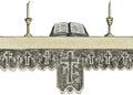 Cross Altar Cloth Edging Filet Crochet Pattern