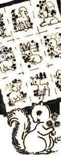 Baby Animals Appliques or Embroidery Quilt Transfer Pattern