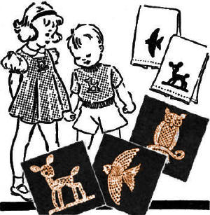 Animals Appliques Crochet Pattern
