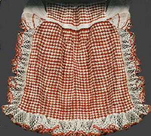 Checkerboard Apron Crochet Pattern