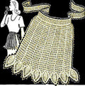 Pineapple Apron Crochet Pattern