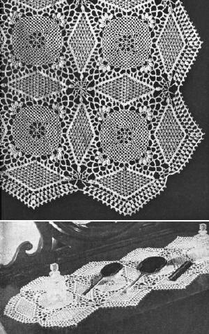 Armenian Bedspread & Runner Crochet Pattern