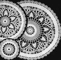 Armenian Lace Doily Table Setting Crochet Pattern