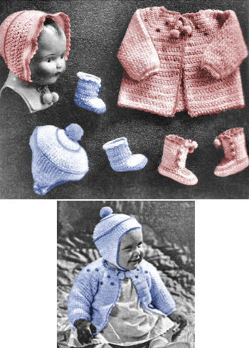 Boy & Girl Baby Outfit Crochet Pattern