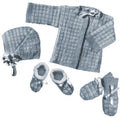 Puff Baby Outfit Knitting Pattern Sz 3 mos