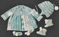 Baby Outfit Knitting Pattern Sz 3-12 mos