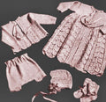 5-Piece Baby Outfit Knitting Pattern
