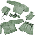 6-Piece Baby Outfit Knitting Pattern