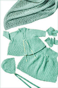 6-Piece Baby Outfit & Blanket Knitting Pattern