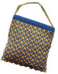 Wave Stitch Tote Bag Knitting Pattern