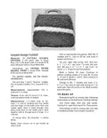Loop Design Purse Knitting Pattern