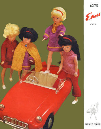 Fashion Doll Clothes Barbie Knitting Patterns