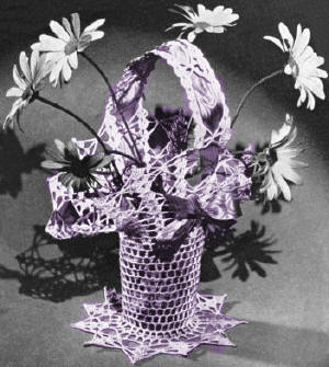 Mayday Decorative Basket Crochet Pattern