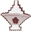 Flower Basket Trivet or Pot Holder Crochet Pattern