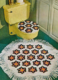 Bathroom Set in Motifs Crochet Pattern