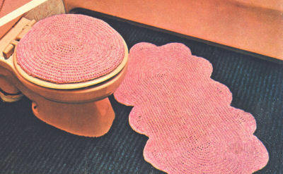 Scalloped Bathroom Set Crochet Pattern