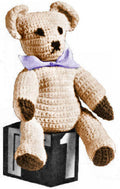 Teddy Bear Stuffed Toy Crochet Pattern 14"