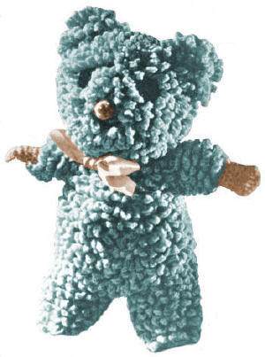 Loop Bear Stuffed Toy Crochet Pattern
