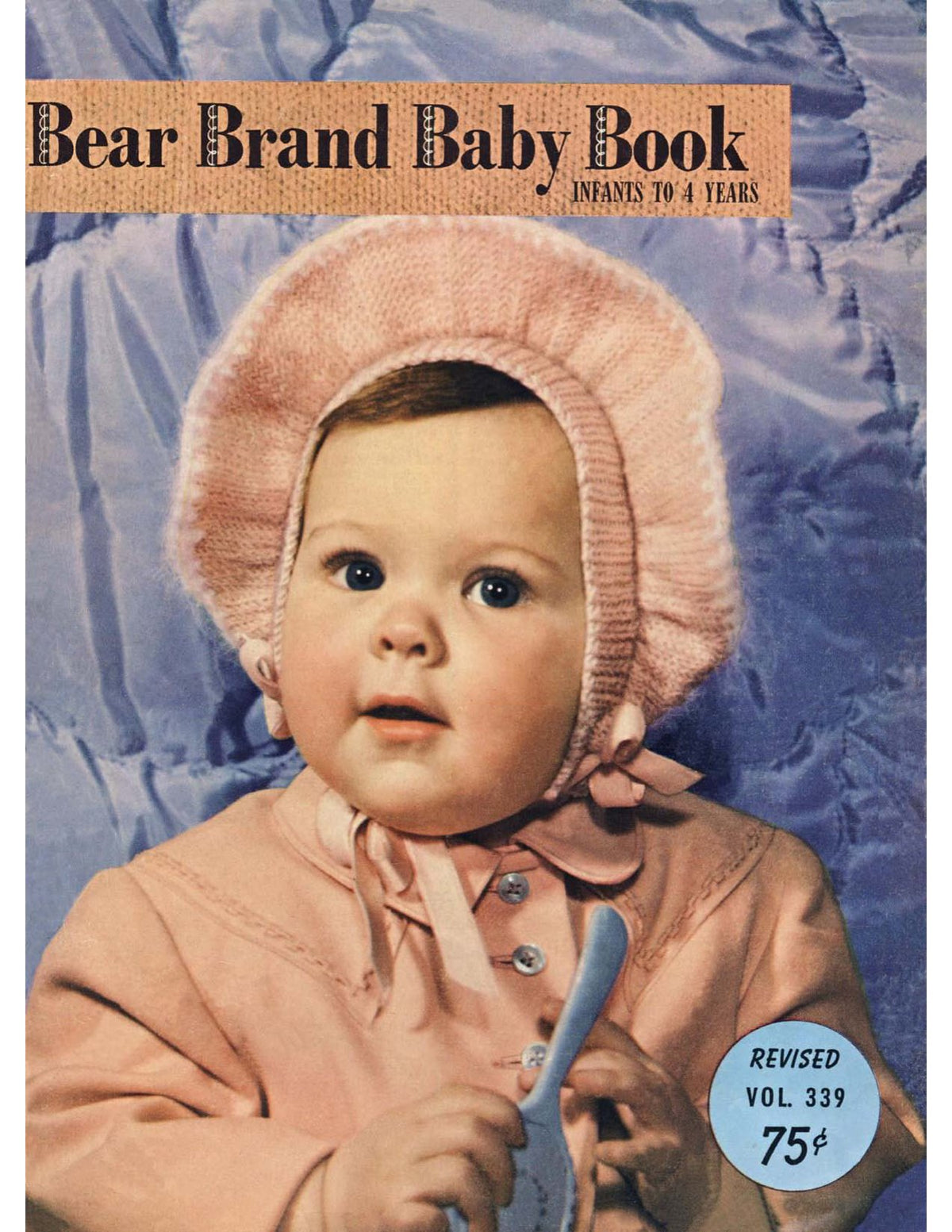 Bear Brand Baby Book Vintage Knitting Crochet Patterns