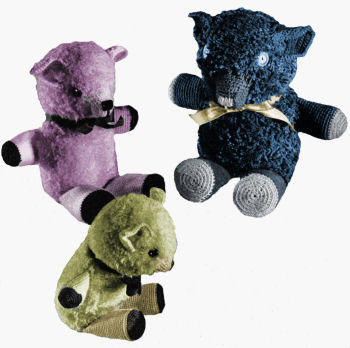 Teddy Bears Stuffed Toys Crochet Pattern