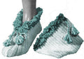 Bed Socks Slippers with Loop Edge Knitting Pattern Sz M