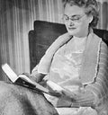 Striped Bed Jacket Sweater Knitting Pattern 34-38