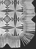 Arrowhead Motif Bedspread Crochet Pattern