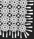 Flower Design Motif Bedspread Crochet Pattern