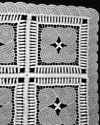 Gordion Knot Motif Bedspread Crochet Pattern