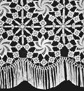 Pinwheel & Flower Motif Bedspread Crochet Pattern