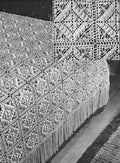 Textured Motif Bedspread Crochet Pattern