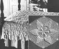 Pineapple Popcorn Motif Bedspread Crochet Pattern