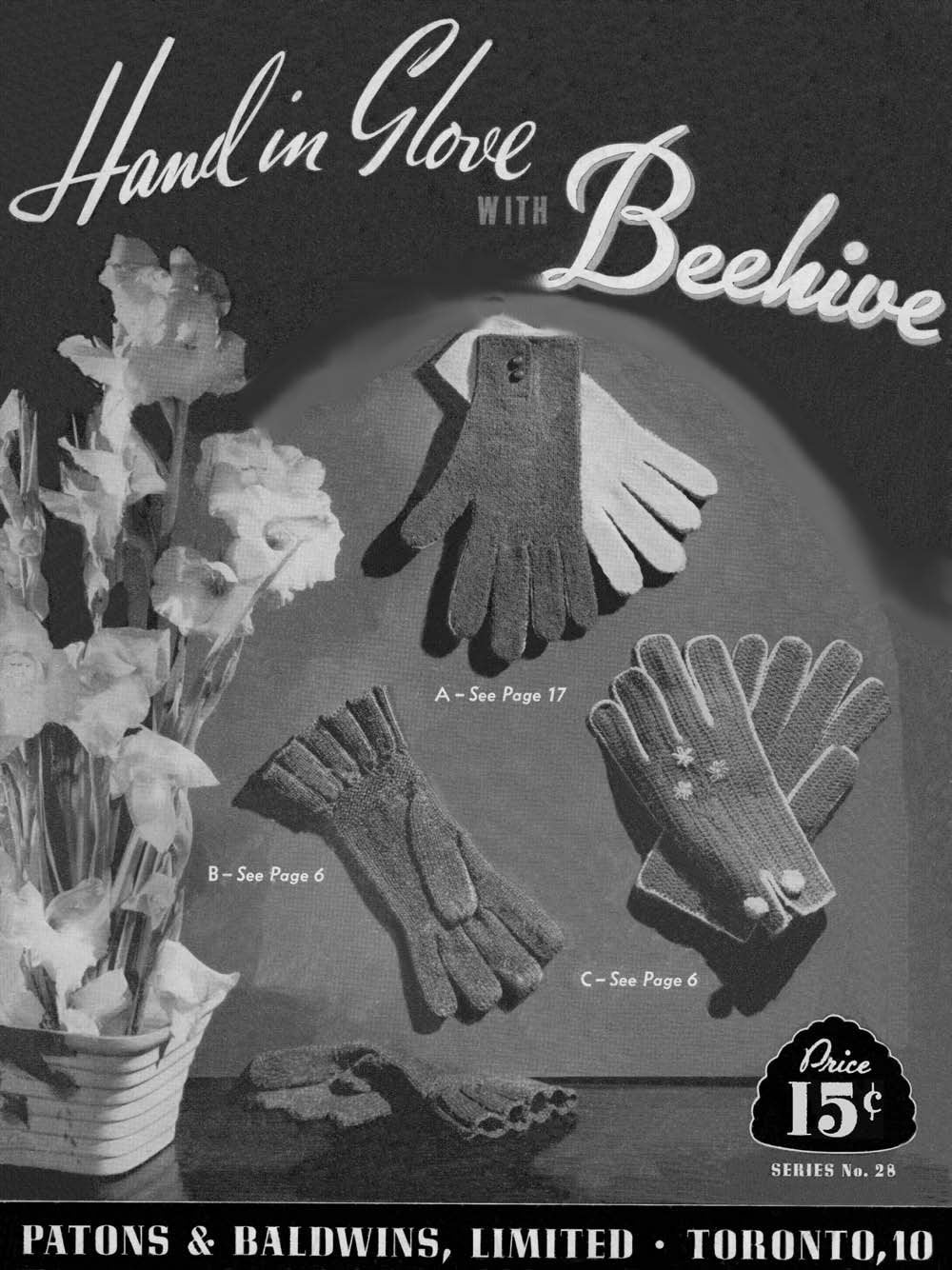 Hand in Glove Vintage Knitting Patterns Book