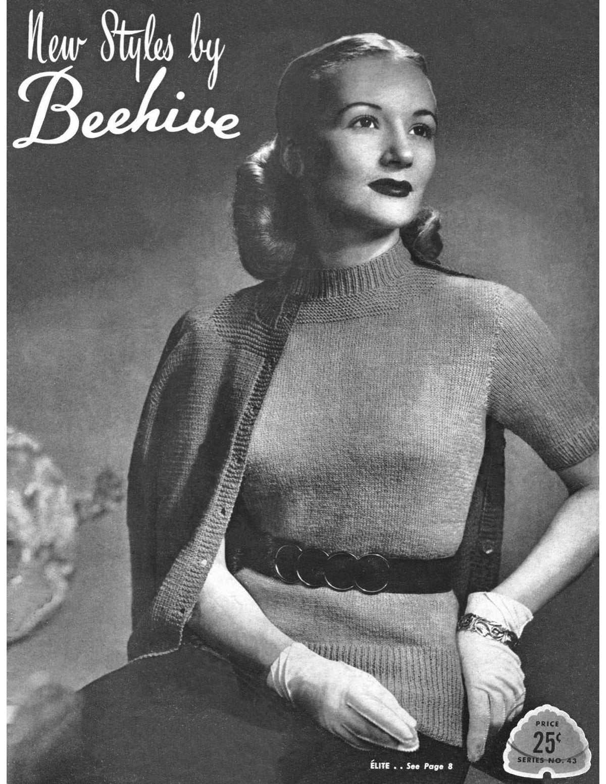 Styles by Beehive Vintage Knitting Patterns Book