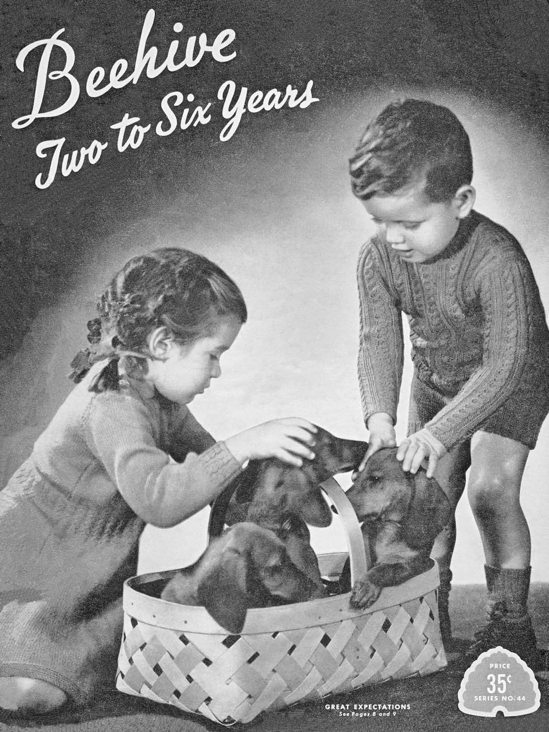 Childrens Clothes 2-6 Vintage Knitting Pattern Book