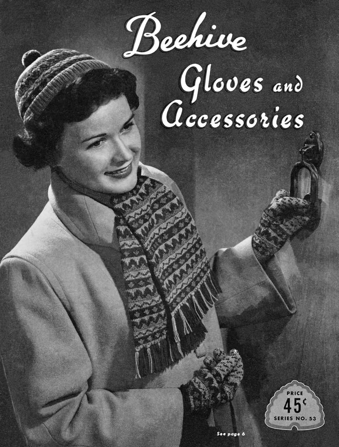 Gloves and Accessories Vintage Knitting Patterns Book