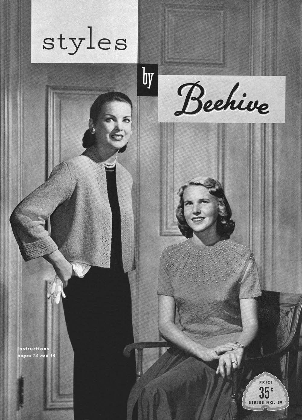 Styles Vintage Knitting Patterns Book