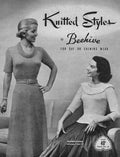 Knitted Styles Vintage Knitting Patterns Book