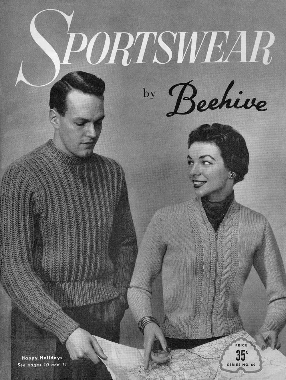 Sportswear Vintage Knitting Patterns Book