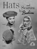 Hats and Scarves Vintage Knitting Crochet Patterns Book