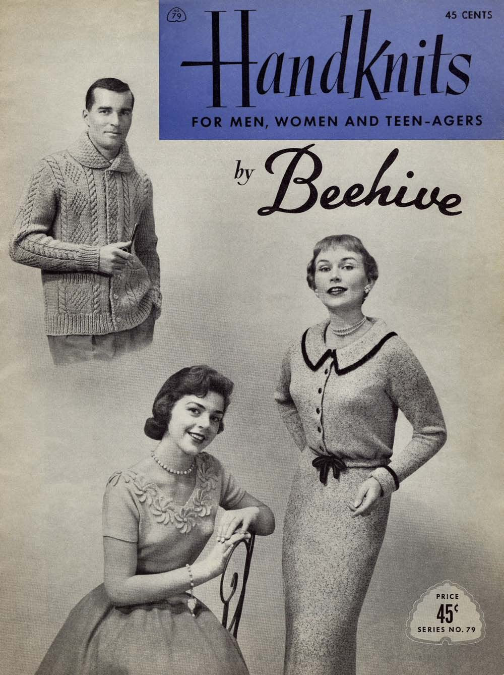 Handknits Vintage Knitting Patterns Book