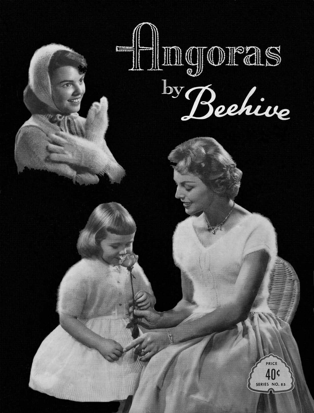 Angoras Vintage Knitting Patterns Book