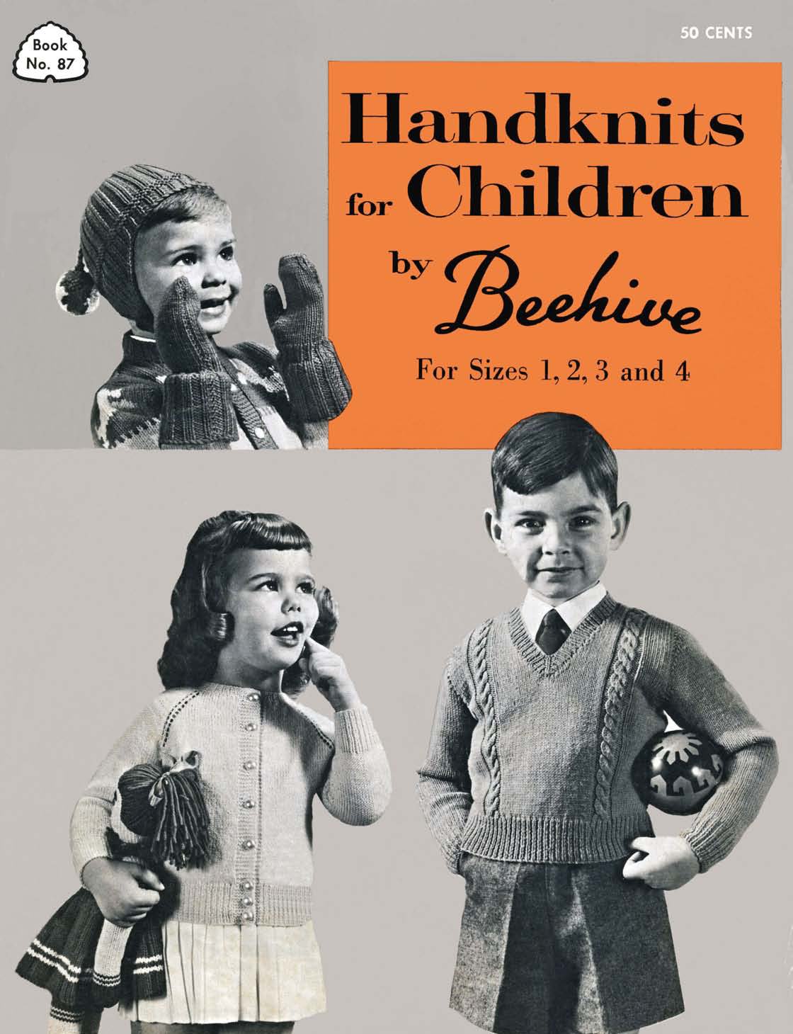 Handknits for Children 1-4 Vintage Knitting Pattern Book