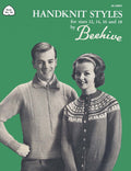 Handknit Styles 12 - 18 Vintage Knitting Patterns Book