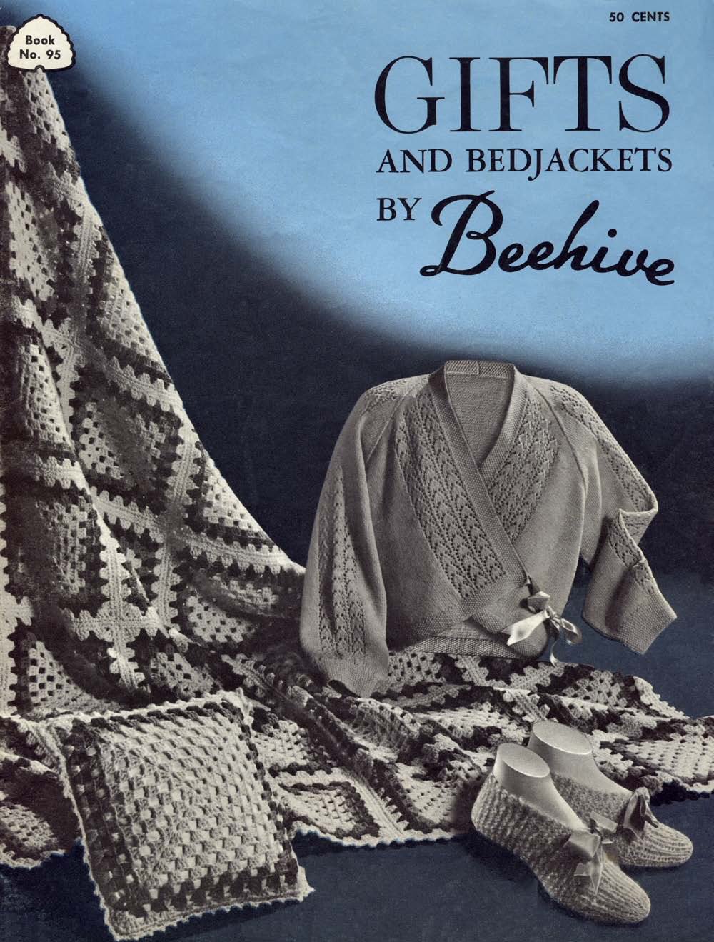 Gifts and Bed Jackets Vintage Knitting Crochet Patterns Book