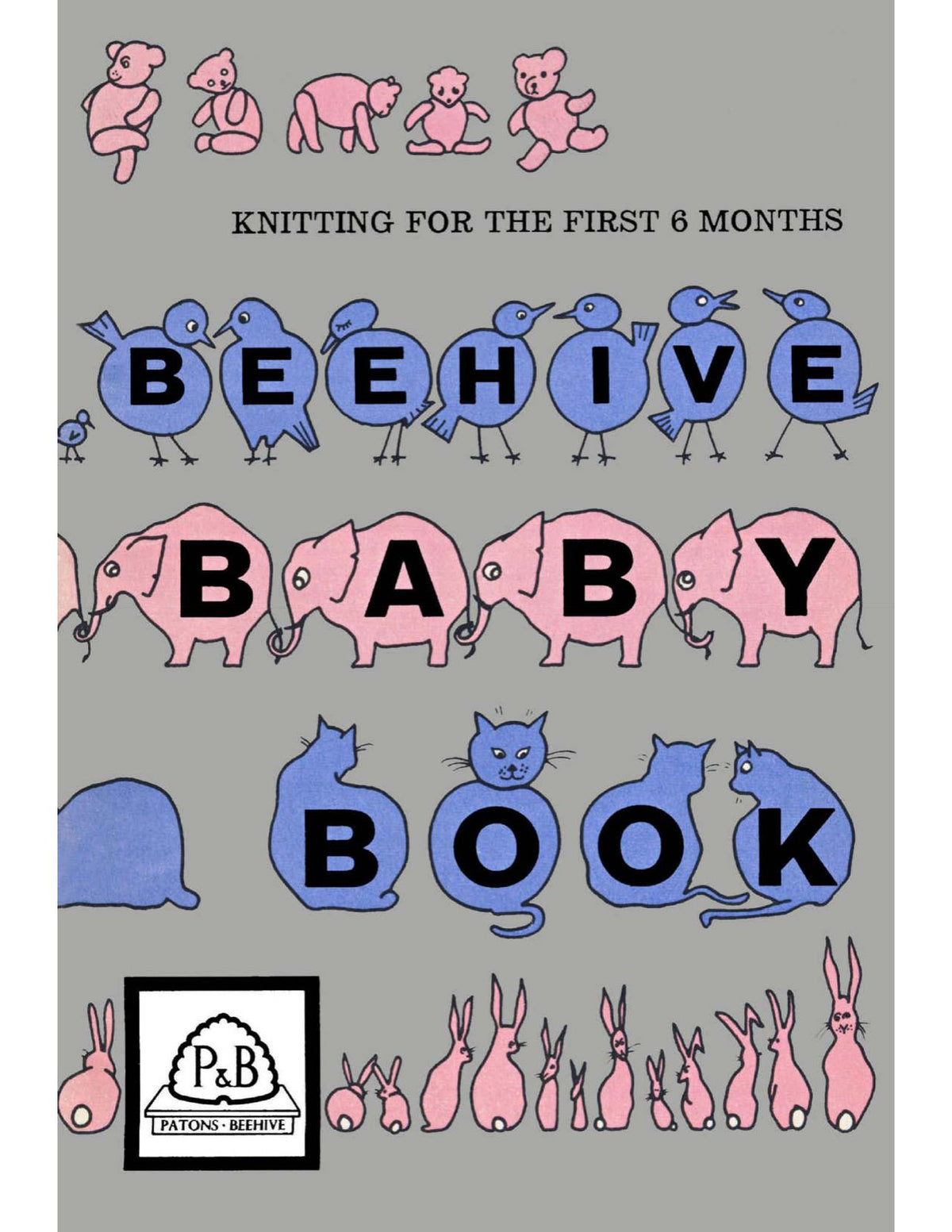 Beehive Baby Book Vintage Knitting Patterns