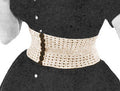 Elasticized Cinch Belt Crochet Pattern